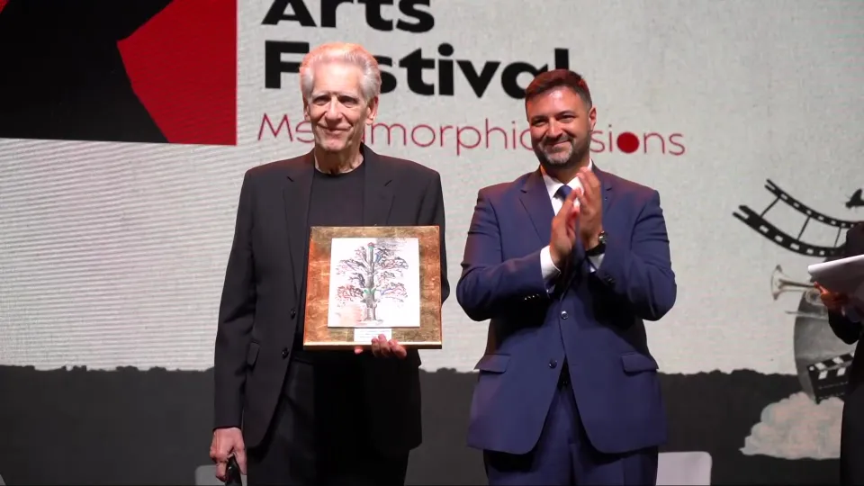 Standing ovation per David Cronenberg al Celico Art Festival