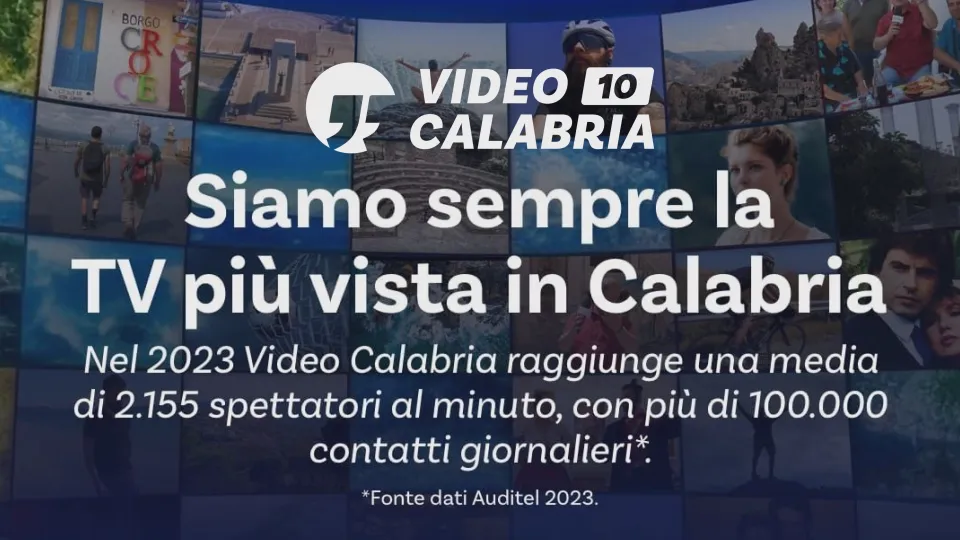 Video Calabria si conferma anche nel 2023 la tv più vista