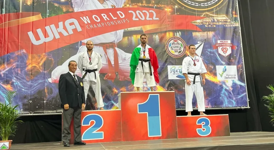 Il cariatese Rocco Graziano è il campione del mondo di karate