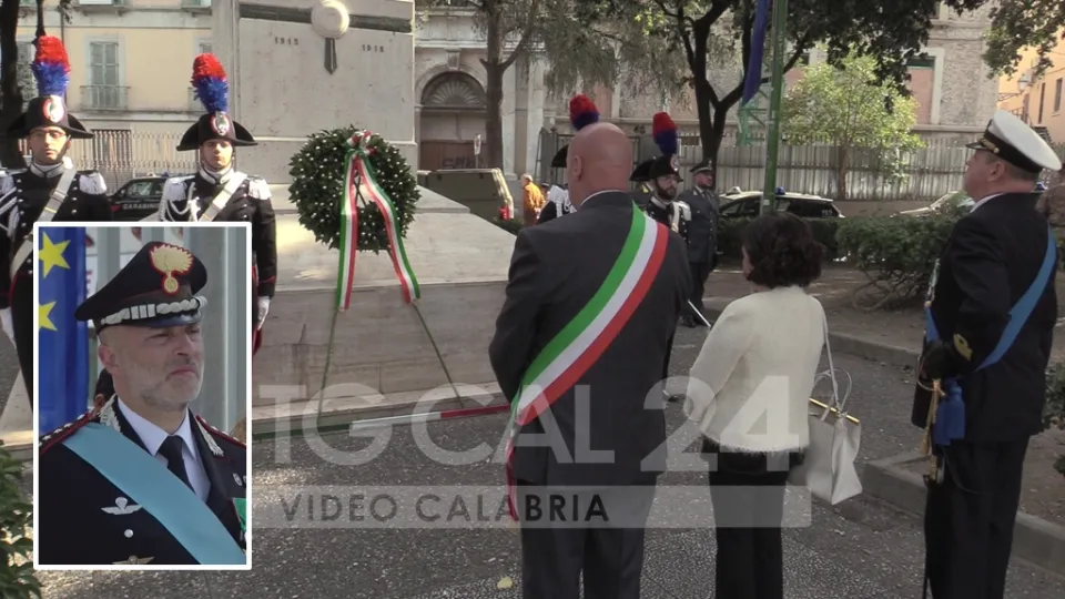 VIDEO | Giorno dell'Unità Nazionale e delle Forze Armate: a Crotone si ricorda il colonnello Mambor