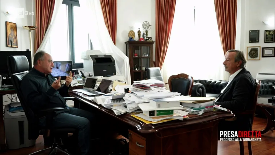 I "macigni" di Nicola Gratteri durante l'intervista con Iacona nell'ultima puntata di PresaDiretta su Rai3