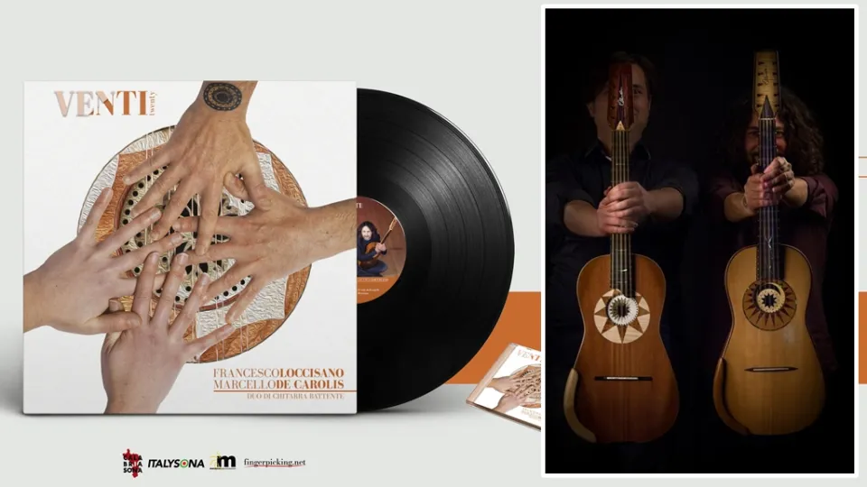 Musica: da oggi in pre-order "Venti", il nuovo album di Francesco Loccisano e Marcello De Carolis