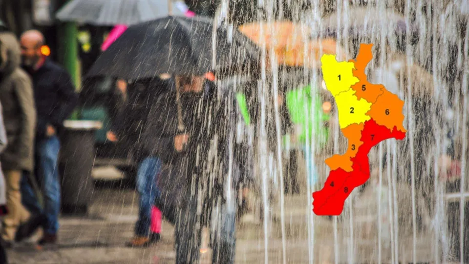 Maltempo in Calabria: confermata allerta rossa anche per mercoledì