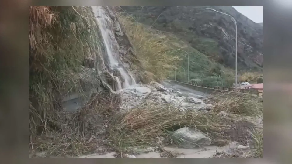 Frana a Polia, sorvegliato speciale l’elettrodotto Sicilia-Calabria