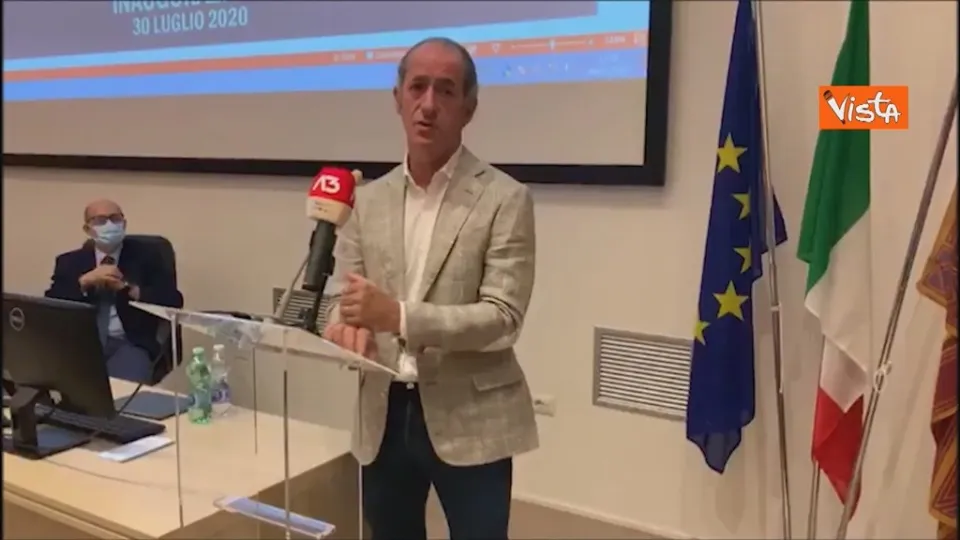Coronavirus, Zaia ai negazionisti: «Tutta un’invenzione? Noi abbiamo visto gente morire» (VIDEO)