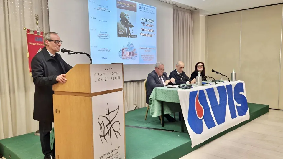 Reggio Calabria, convegno Avis sul valore etico della donazione