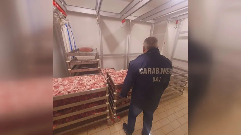 I Nas sequestrano oltre 150 chili di alimenti irregolari