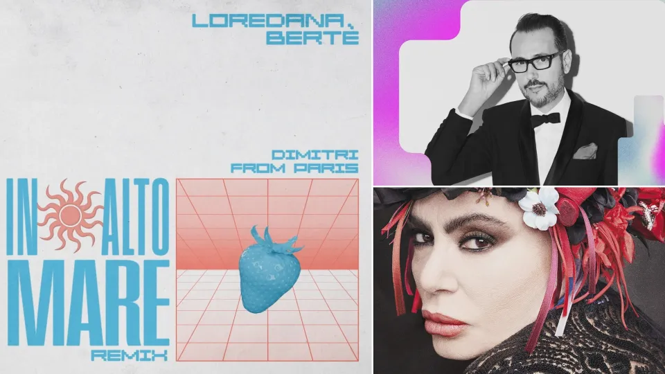 Il dj francese Dimitri from Paris remixa "In alto mare" della Bertè