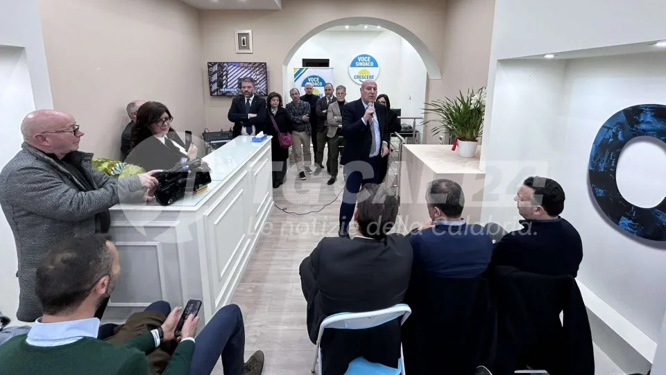 Voce: «Non ho imbarazzo ad essere il candidato del centro-destra»