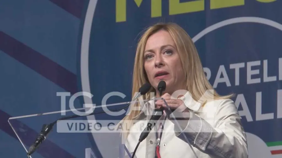 VIDEO | Regionali, Giorgia Meloni frena Spirlì: «La vicepresidenza si decide dopo il voto»