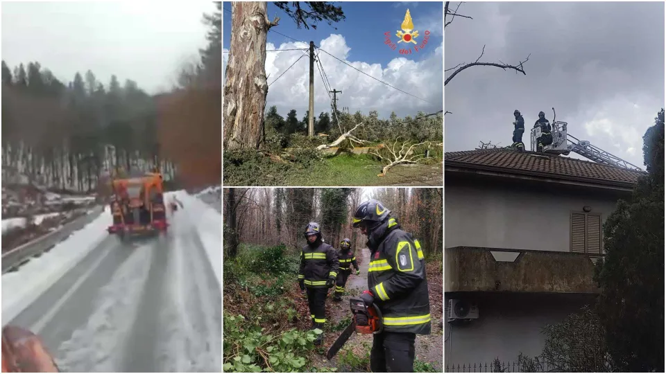 Maltempo in Calabria: Anas e Vigili del Fuoco al lavoro senza sosta