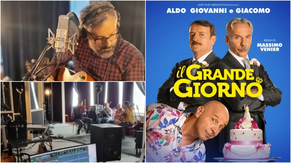 Cinema: Brunori firma la colonna sonora del nuovo film di Aldo, Giovanni e Giacomo