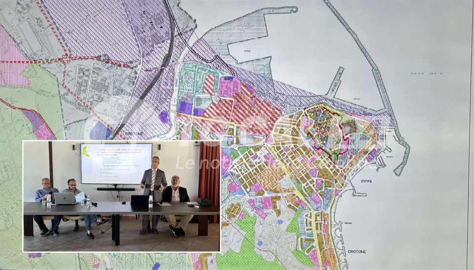 Crotone: presentata la bozza del progetto definitivo del PSC