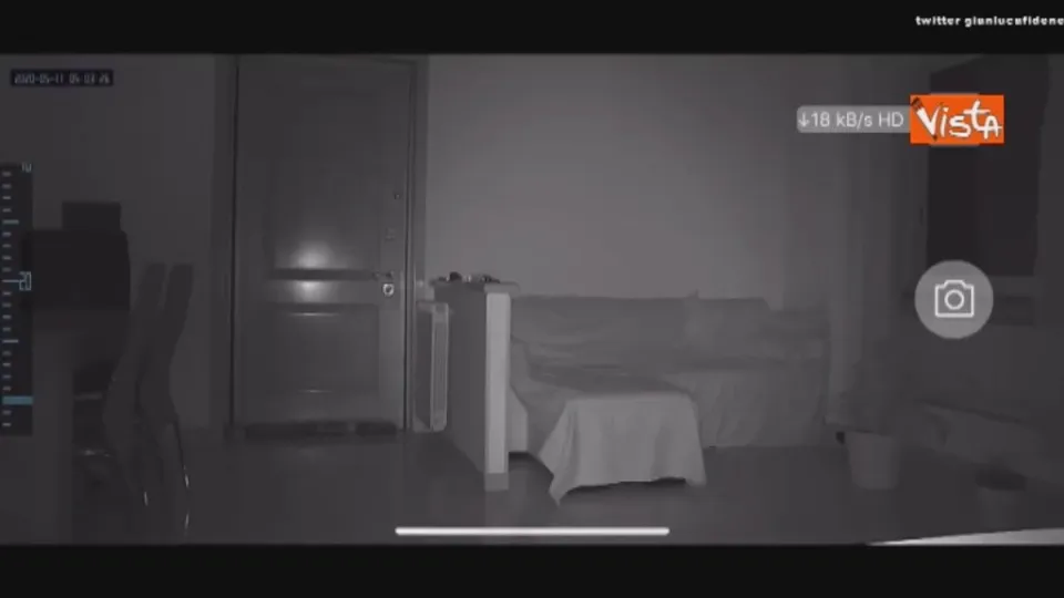 Terremoto a Roma: il boato e la scossa ripresa dalle telecamere di sicurezza (VIDEO)