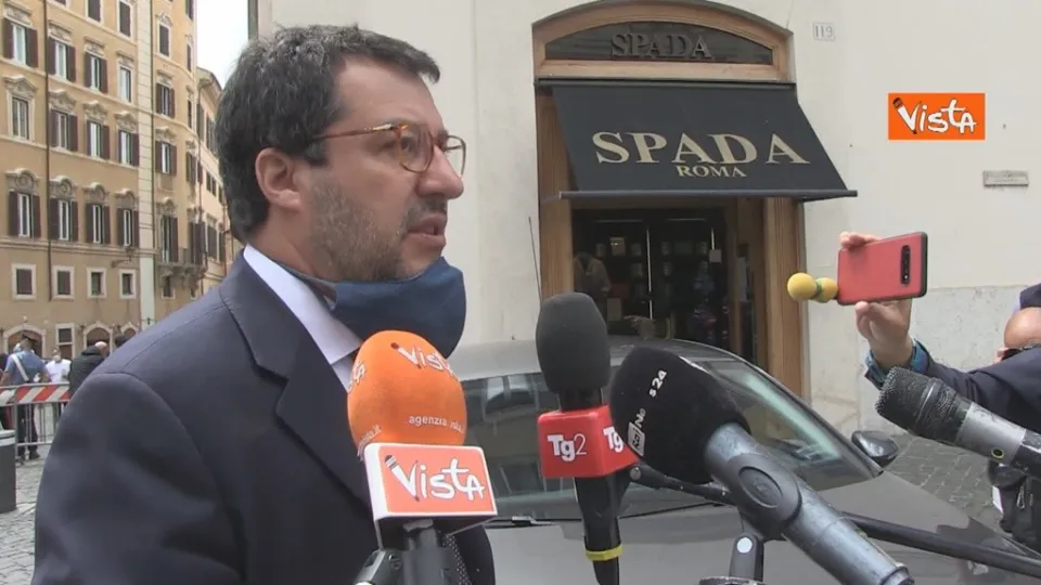 Piano Colao, Salvini: «Fatto buon lavoro, ci sono cose che servono all’Italia» (VIDEO)
