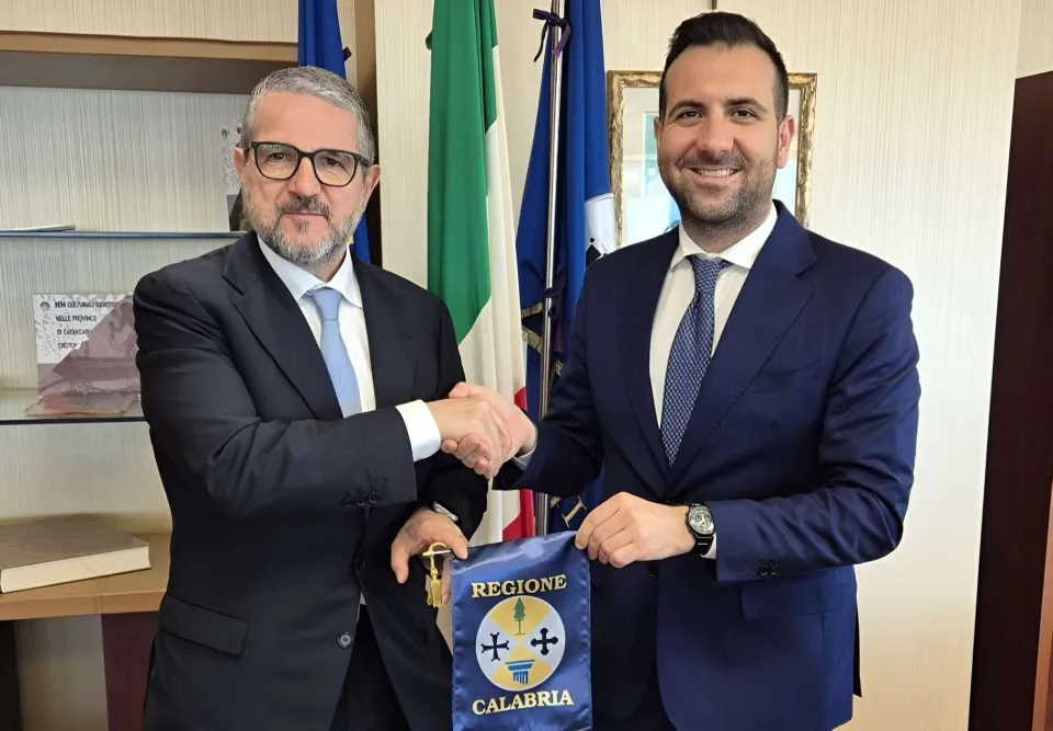 “Made in Reggio”, il presidente Cirillo accoglie il viceministro Valentini