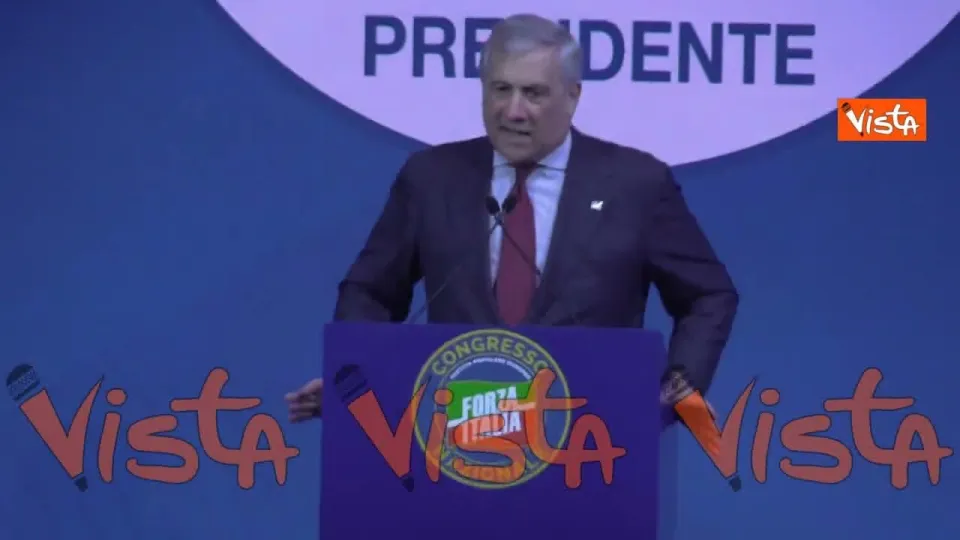 Tajani: "Forza Italia è ciò che tiene legata l'Italia all'Europa"