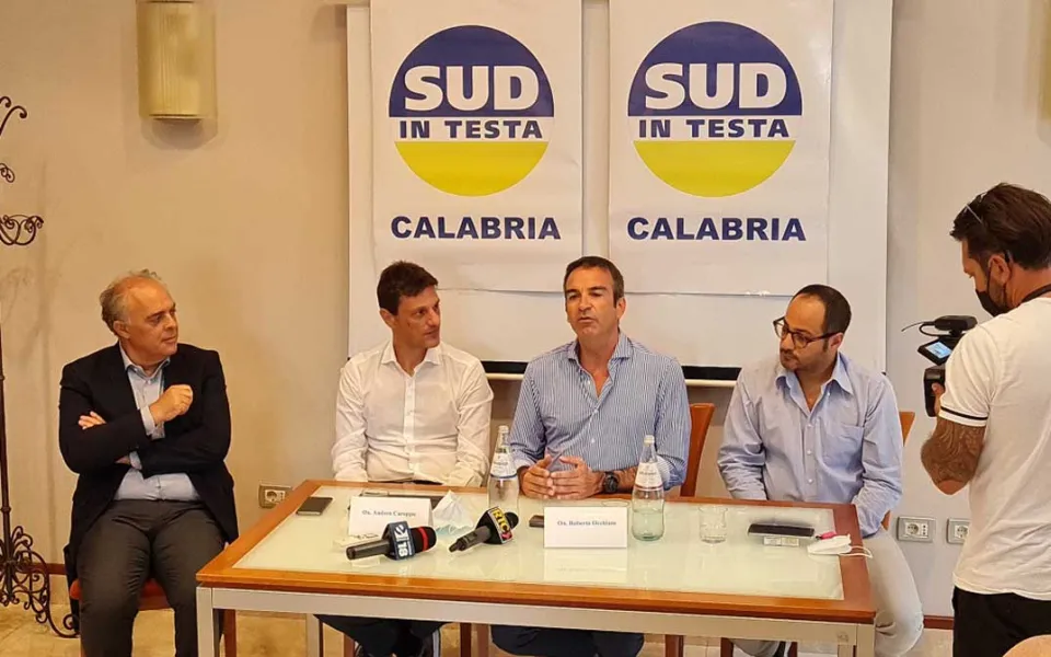 SudInTesta è sbarcato in Calabria. Roberto Occhiuto: “Una fucina importante di classe dirigente”