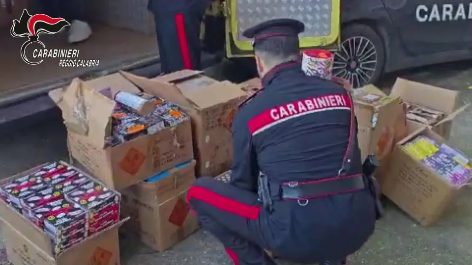 Sequestrata una tonnellata di botti illegali nel Reggino