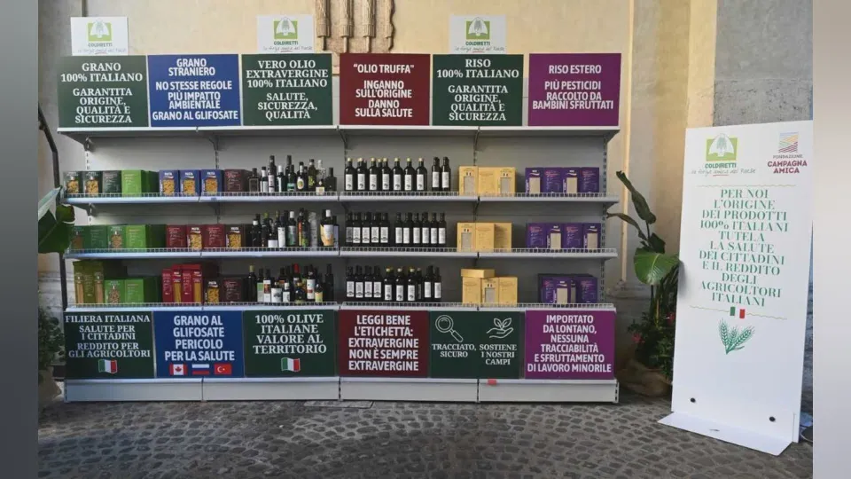 Cibi “ultraformulati”, Coldiretti in campo: la Calabria chiede più tutele per la salute