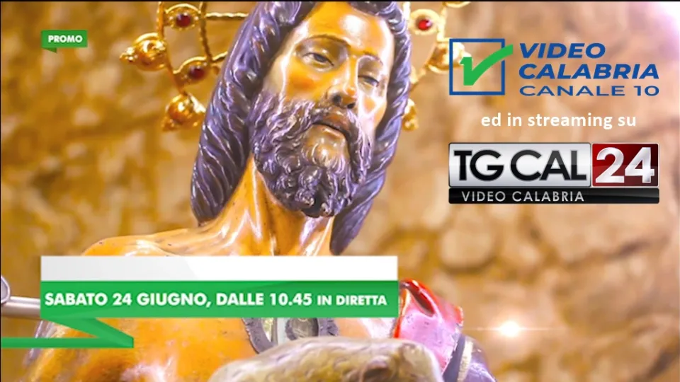 In diretta dall'Abbazia Florense: Video Calabria trasmette la Santa Messa in onore di San Giovanni Battista
