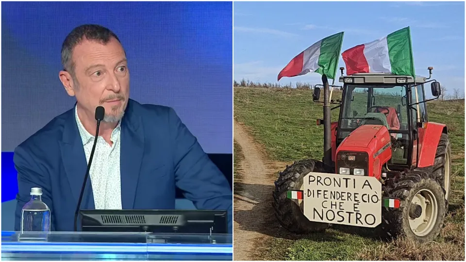 Protesta agricoltori: una delegazione di trattori arriva a Sanremo
