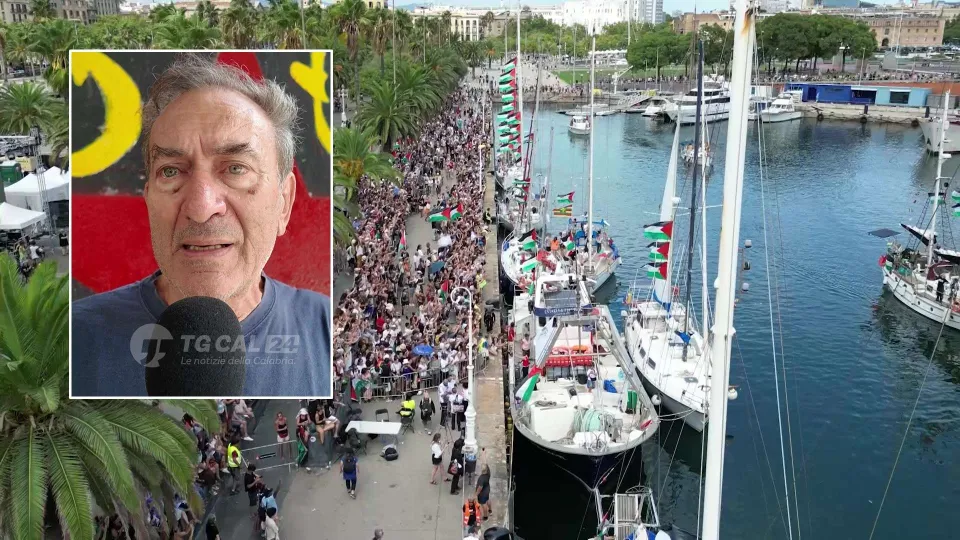 Uno skipper reggino s'imbarca sulla Global Sumud Flotilla