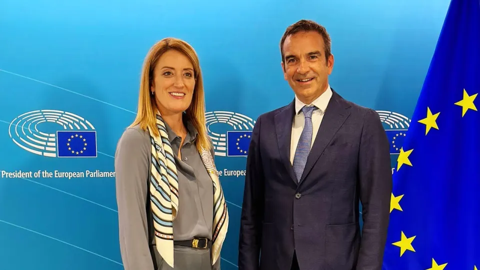 La presidente Metsola arriva in Calabria per una due giorni: il programma