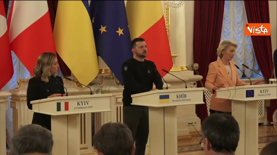 Europee, von der Leyen: "CIttadini Ue sanno che è importante aiutare Kiev"