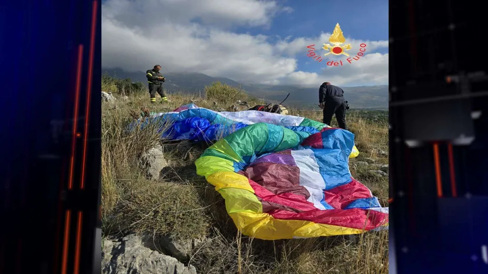 Paramotore si schianta al suolo a Castrovillari: deceduto il pilota