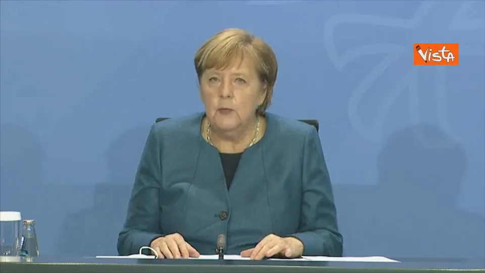 Coronavirus, Merkel: «Nuovo lockdown da 2 novembre, situazione Covid molto grave» (VIDEO)