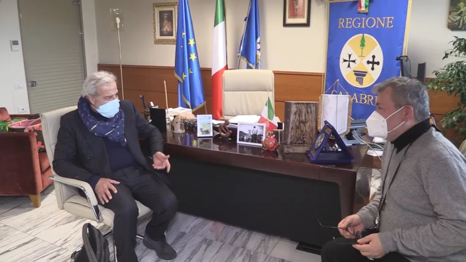 VIDEO | Sanità, incontro tra il neo commissario Longo ed il presidente f.f. Spirlì: «Ora lavoriamo insieme»