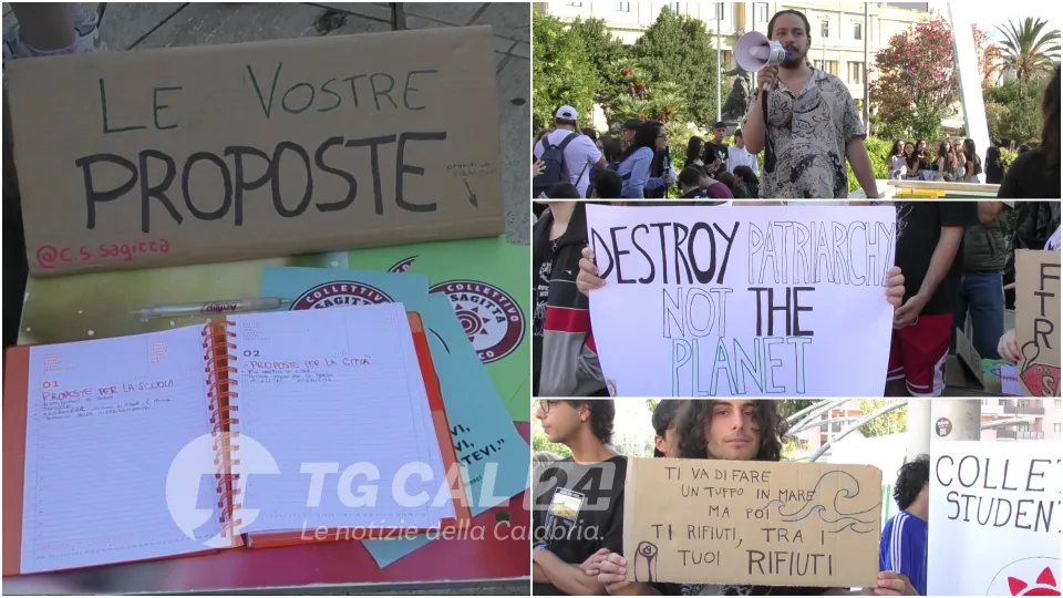 Fridays for future: a Catanzaro gli studenti ritornano in piazza per il clima