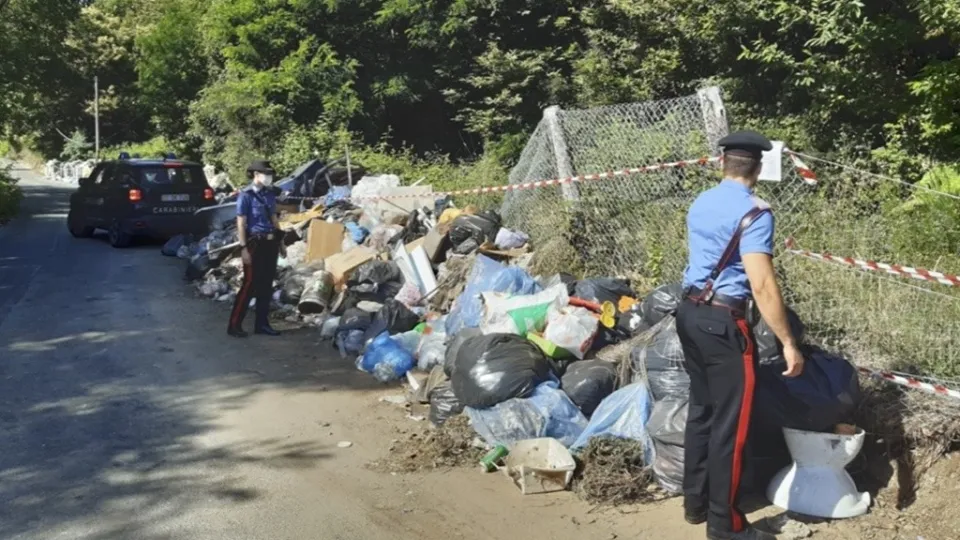 Sequestrate dai Carabinieri tre discariche a cielo aperto nel Reggino