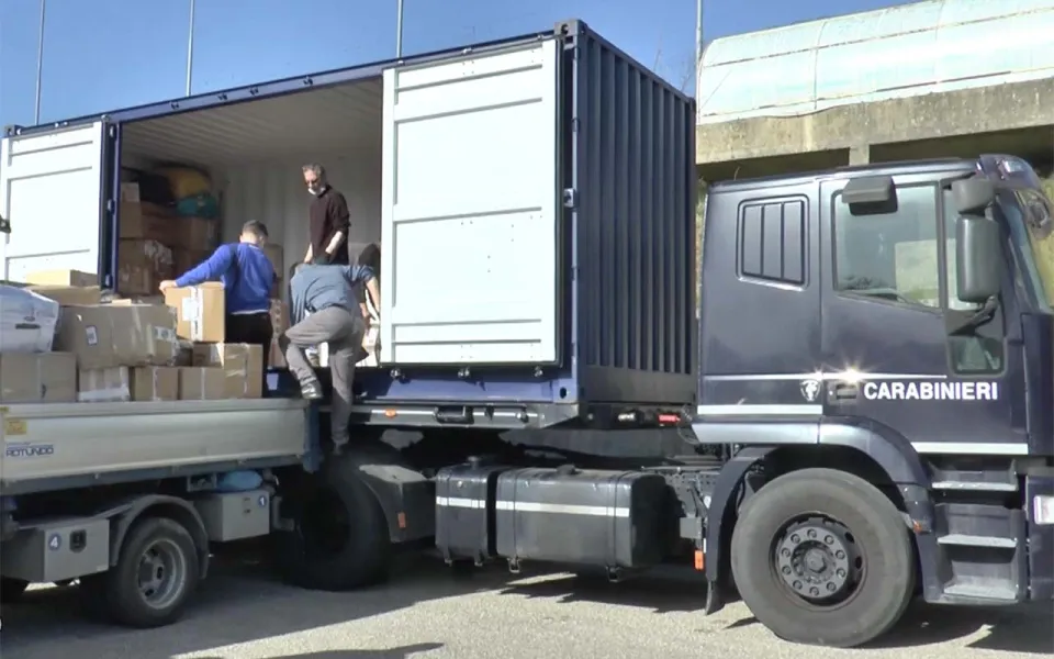 Dall'Unitalsi del Reventino generi alimentari, abiti e giocattoli per il Kosovo