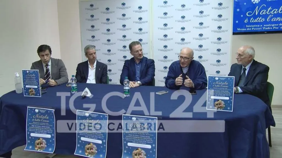 VIDEO | "Natale tutto l'anno": Confcommercio Crotone lancia una raccolta fondi per la mensa dei poveri