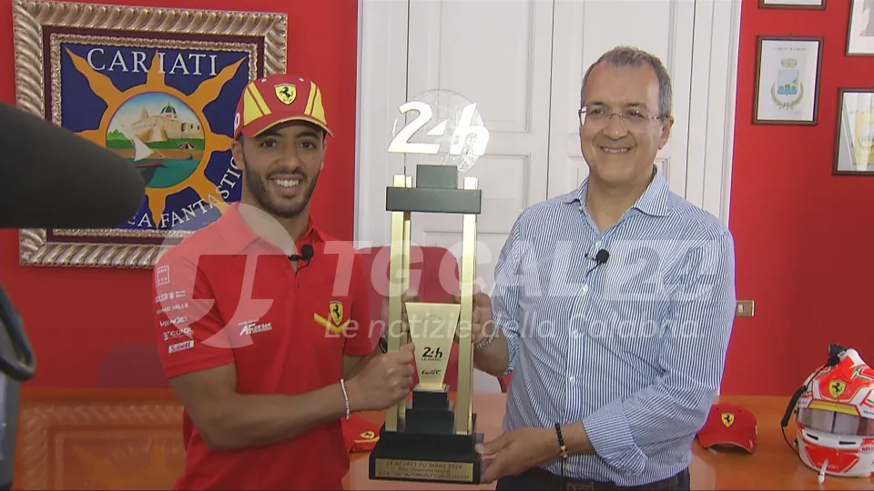 Cariati riabbraccia il suo campione Antonio Fuoco