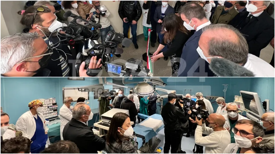 VIDEO | Sanità, inaugurata a Crotone nuova sala operatoria. Occhiuto: «Contenti, ma no a toni trionfalistici»