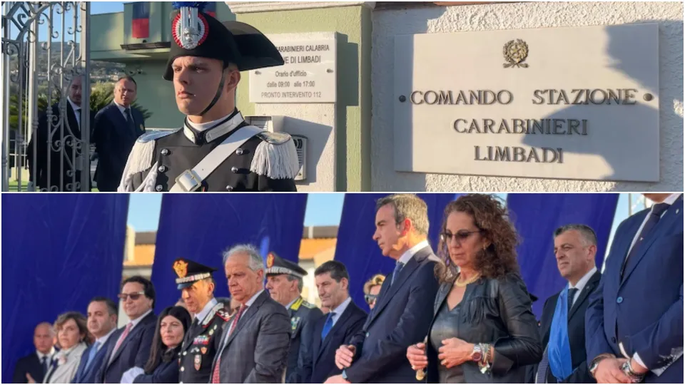 Inaugurata a Limbadi la stazione dei Carabinieri in un bene confiscato