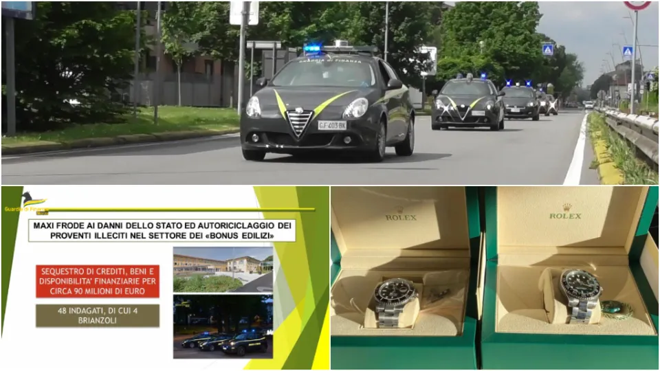 Frode sui bonus edilizi, 48 indagati e sequestro di 90 milioni: indagine partita da commercialista calabrese (VIDEO)