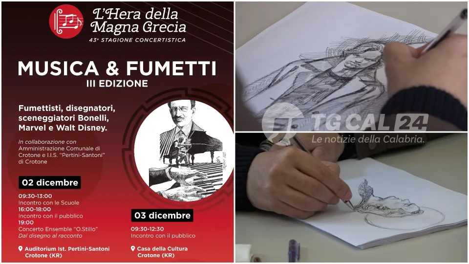 APPUNTAMENTI | Nel weekend ritorna a Crotone "Musica & fumetti"