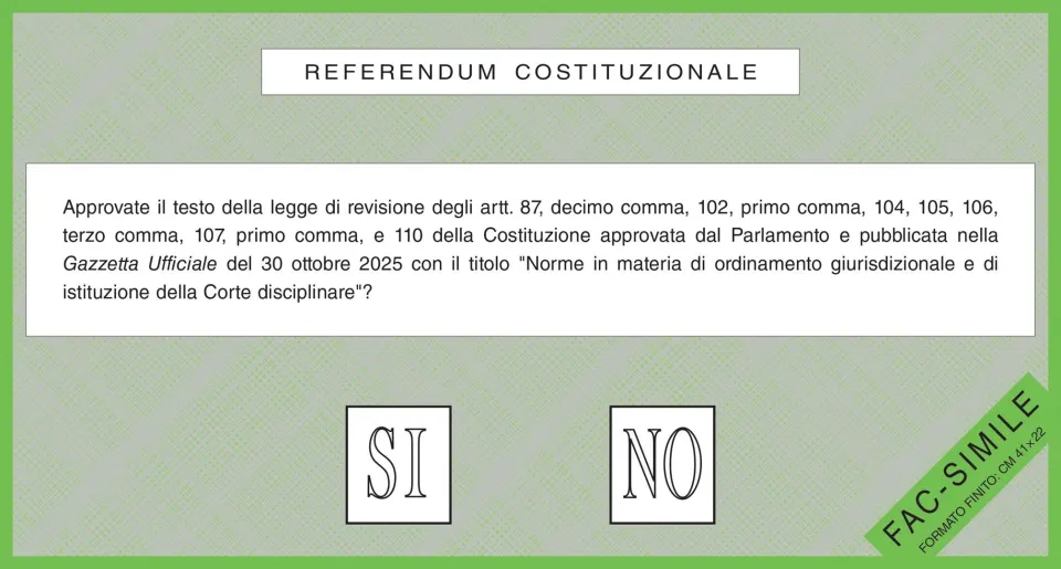 Referendum Costituzionale: italiani chiamati al voto