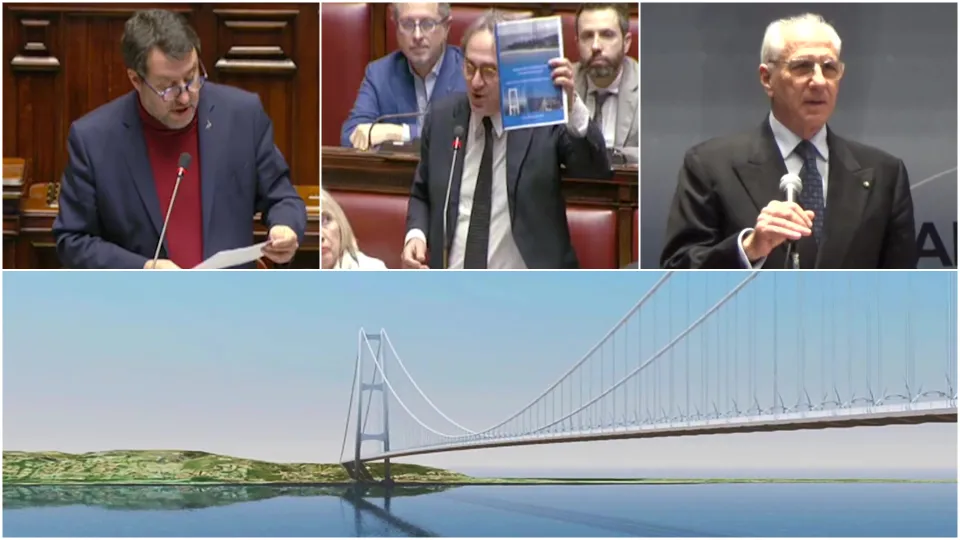 Ponte sullo Stretto: botta e risposta Salvini-Bonelli-Ciucci