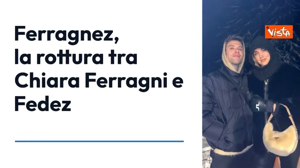 Rottura tra Chiara Ferragni e Fedez. Ecco cosa è successo. L'infografica