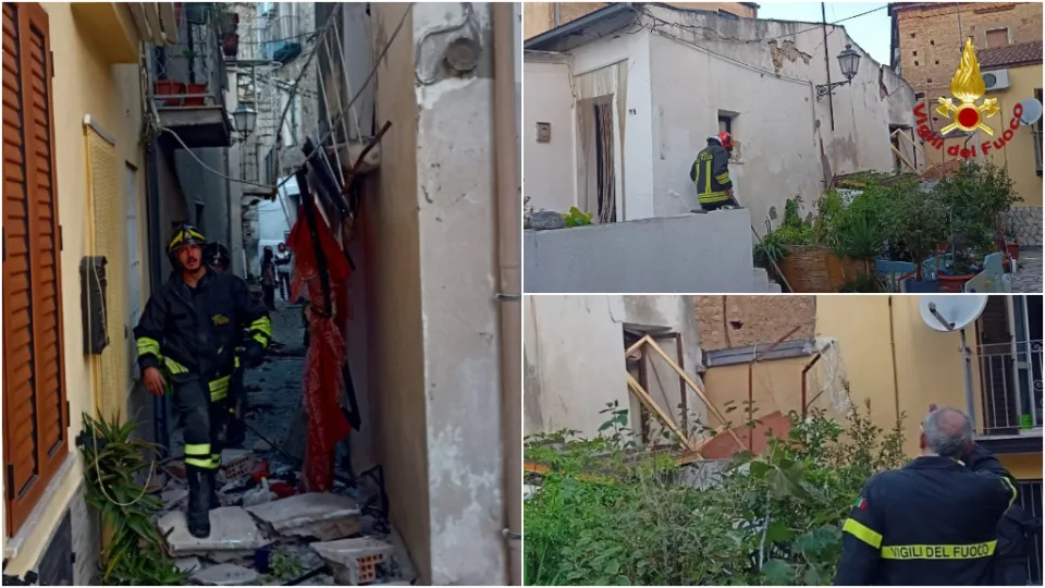 Cariati, fuga di gas in un'abitazione del centro storico: grave una coppia di anziani