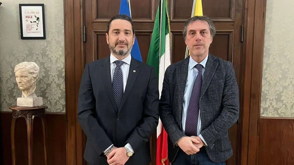 Catanzaro, il sindaco Fiorita riceve il console onorario dell'Uruguay