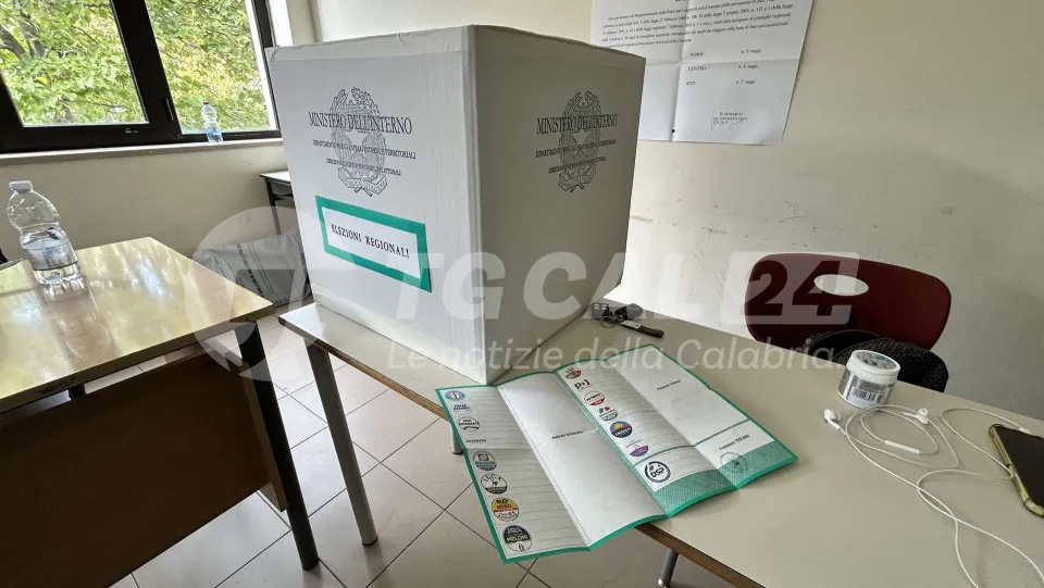 REGIONALI 2025 | In Calabria affluenza alle ore 12 al 7,70%