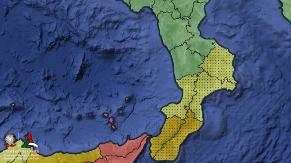 Maltempo: diramata allerta arancione e gialla in Calabria per venerdì 29 ottobre