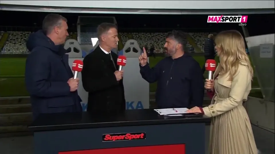 Gattuso furioso in diretta tv: duro scontro con l’opinionista Jelicic