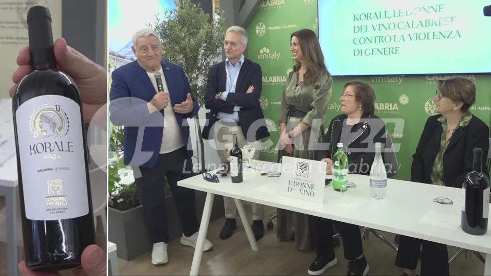 Presentato al Vinitaly "Korale", il vino contro la violenza sulle donne